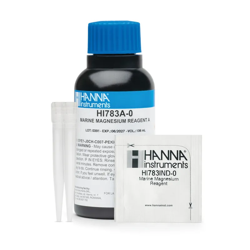Marine Magnesium Checker® Reagents (25 Tests) - Hanna Instruments