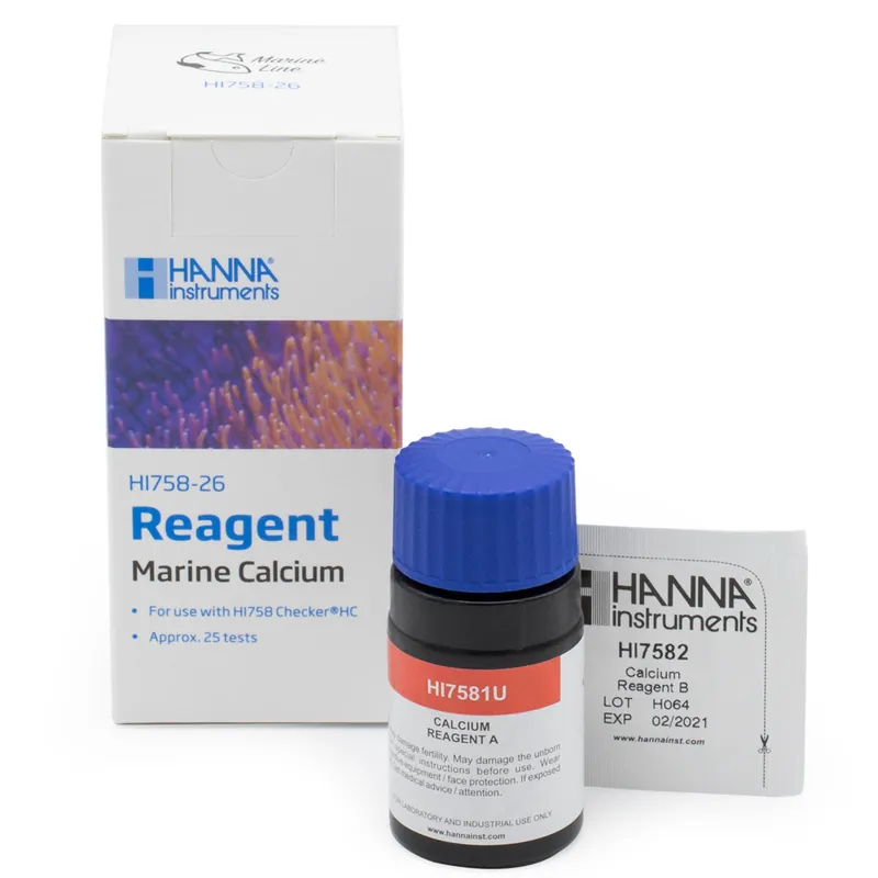 Marine Calcium Checker® HC Reagents (25 Tests) - Hanna Instruments