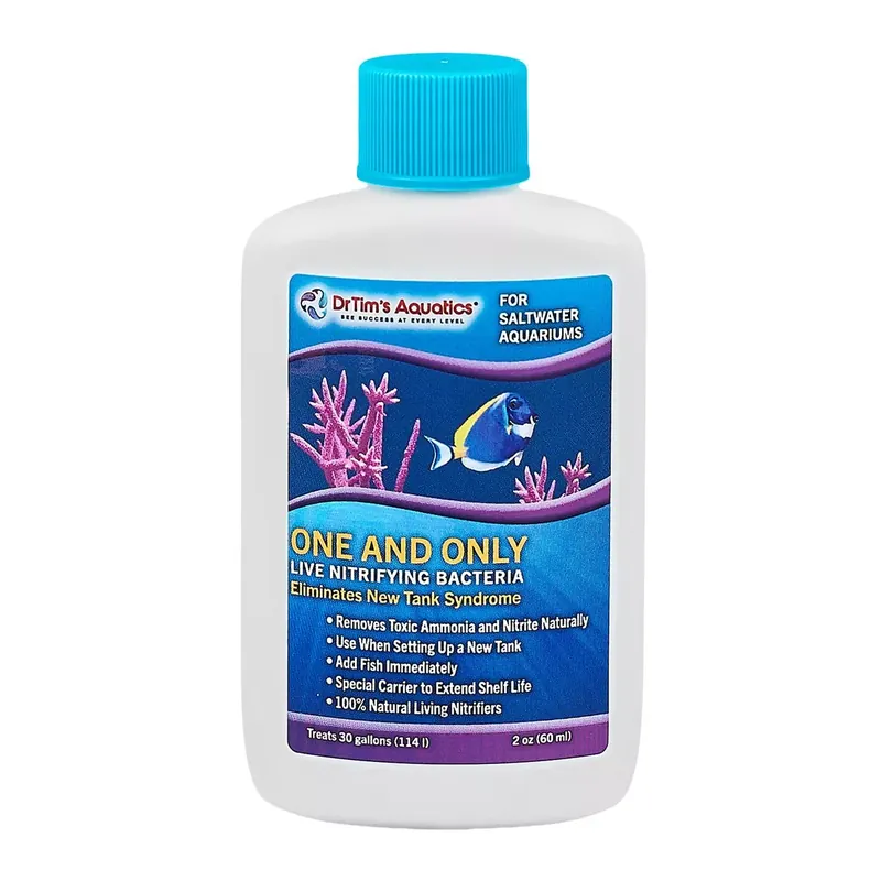 One & Only Saltwater Live Nitrifying Bacteria - Dr. Tim's Aquatics
