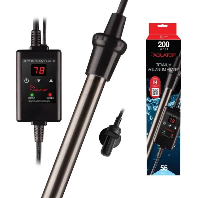 Titanium Aquarium Heater 200 Watt - Aquatop