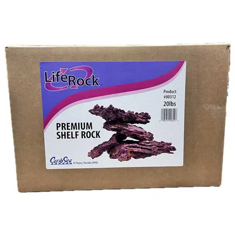 LifeRock Ultimate Shelf Rock (20 lbs) - CaribSea