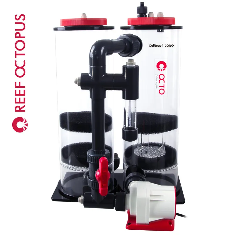 VarioS CR3000 Dual 7inch Chamber Calcium Reactor - Reef Octopus