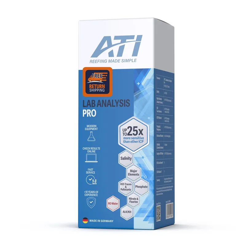 ICP Lab Analysis PRO with return shipping (1,3 & 6 Pack) - ATI