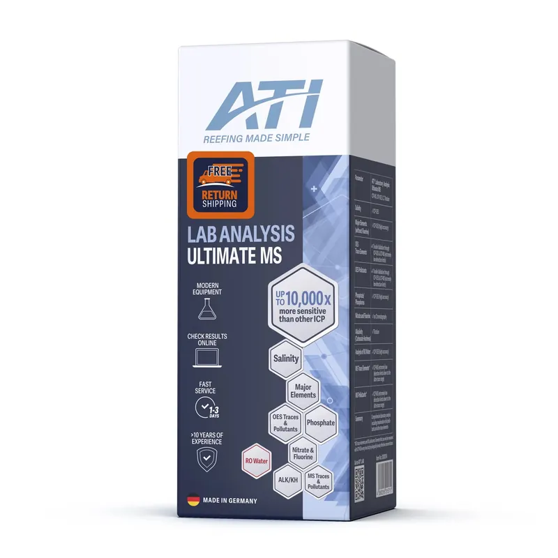 ICP Lab Analysis Ultimate MS with return shipping (1,3 & 6 Pack) - ATI