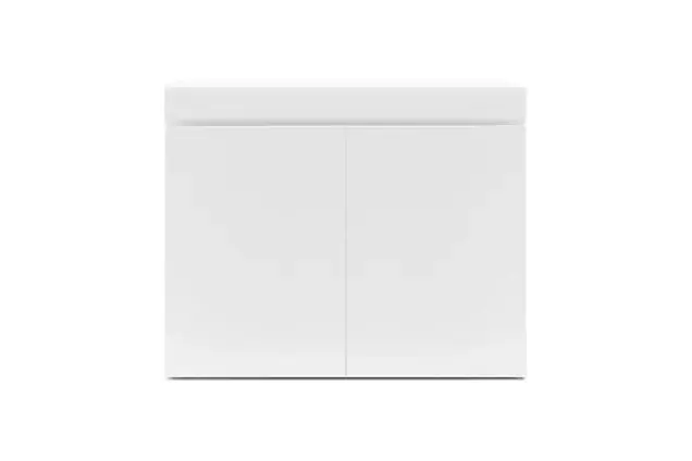 UNS Aquarium Tank Stand - Piano White - 90L