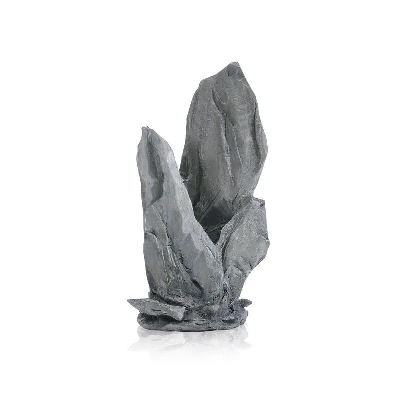 Medium Grey Slate Stack Sculpture - biOrb