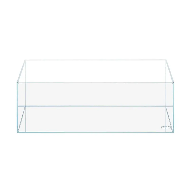 ADA Cube Garden New 45F Rimless Aquarium W45xD27xH20cm (Ultra High Clarity Low Iron Glass)
