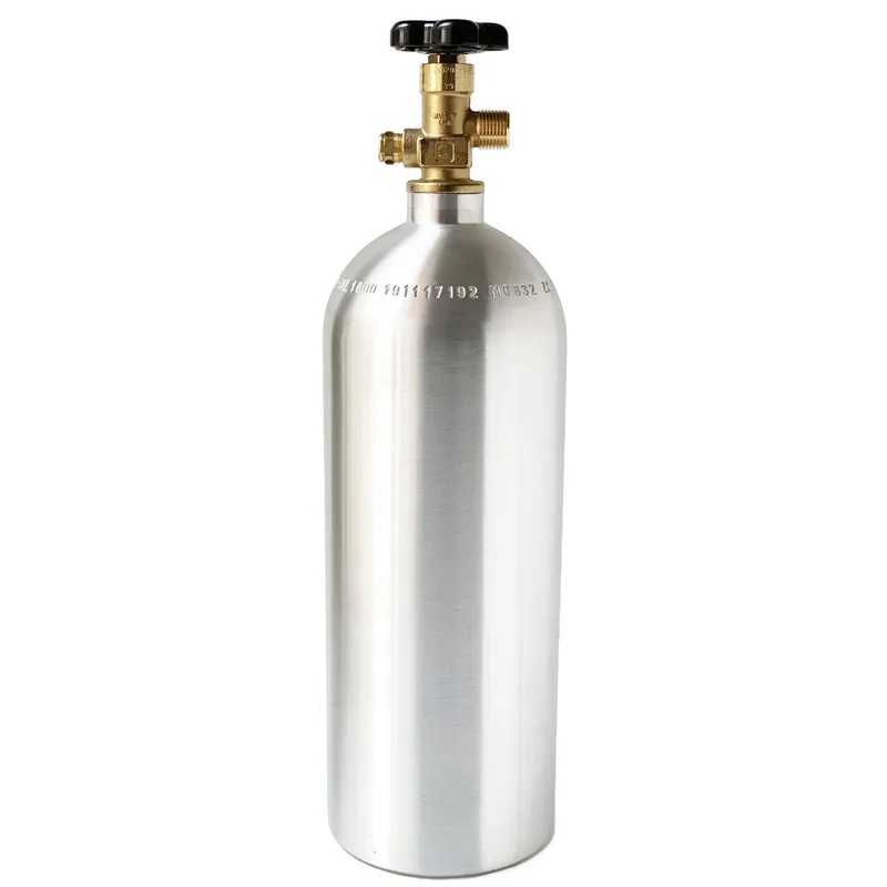 5 Lb. Aluminum CO2 Cylinder (brand new unfilled/empty) - Aqua Forest Aquarium