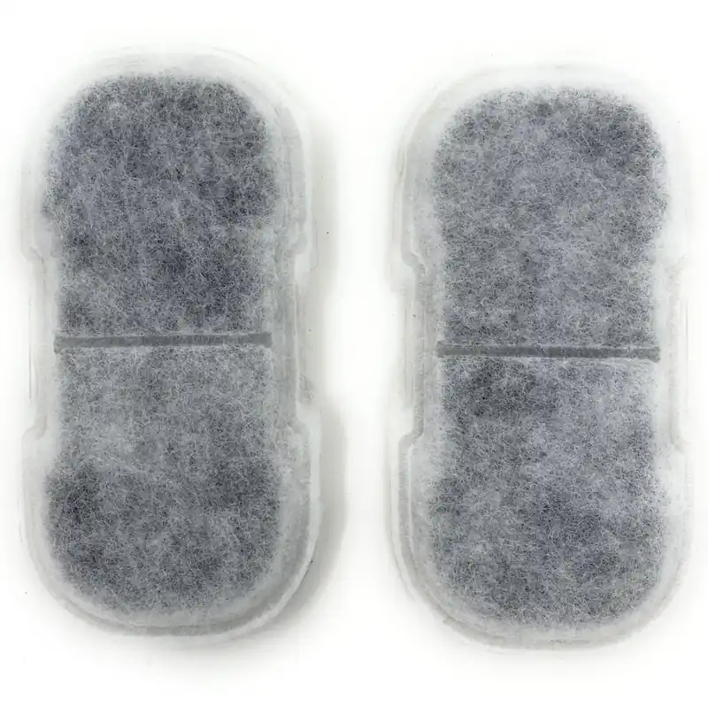 Shiruba Replacement Activated Carbon Cartridge (2-pack) *For XB-303 & XB-305 or AZOO AZ95034 External Filter