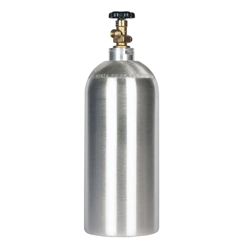 10 Lb. Aluminum CO2 Cylinder (brand new unfilled/empty) - Aqua Forest Aquarium