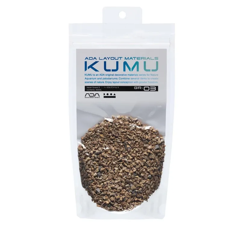 ADA KUMU Series (GR-03) Hazel Gravel S 250ml