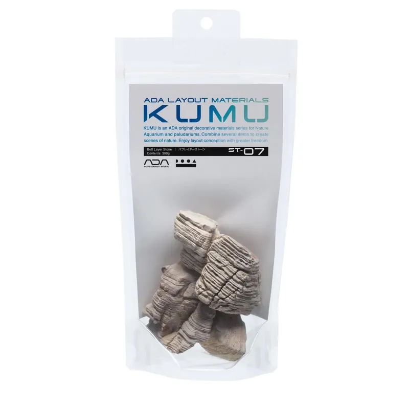 ADA KUMU Series (ST-07) Buff Layer Stone 300g