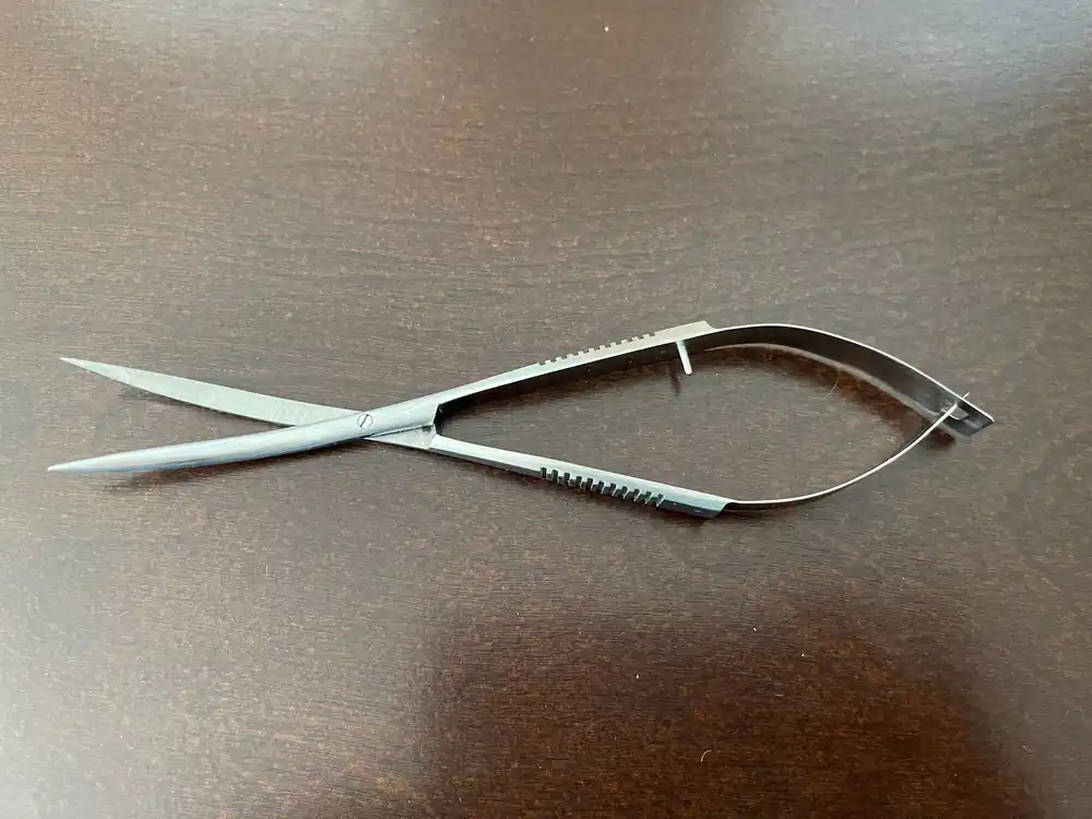 Stainless Steel Spring Scissors - Aqua Rocks Colorado