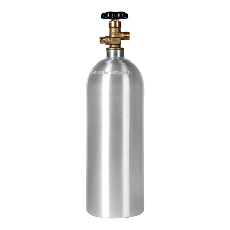 5lbs Aluminum CO2 Tank - Aqua Rocks Colorado