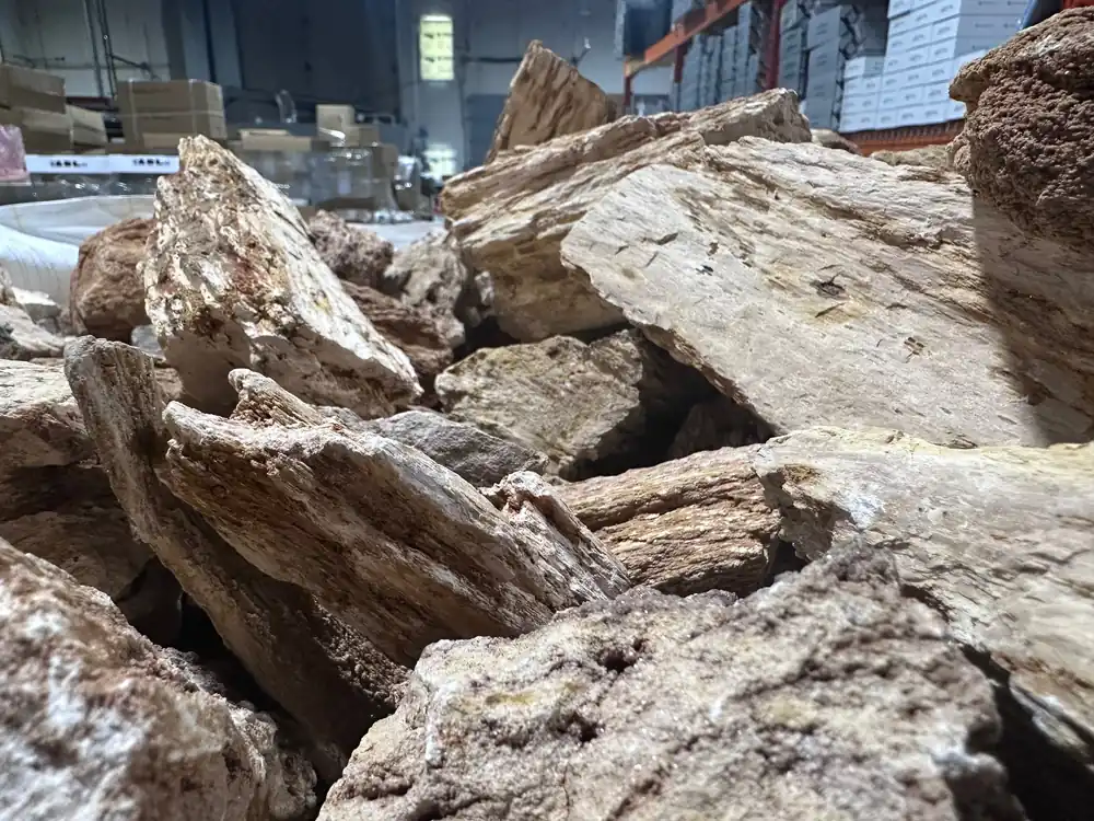 Red Wood Fossil Stone - Aqua Rocks Colorado