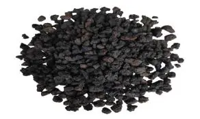 Black Lava Gravel in Mesh Bag (1-2cm)