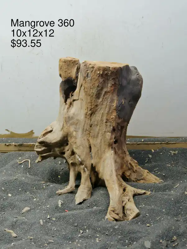 Mangrove Tree Stump 360 - Aqua Rocks Colorado