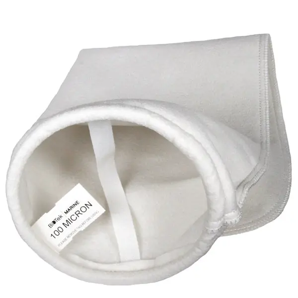 7" Felt Filter Sock 200 Micron w/ Ring - Clear Choice