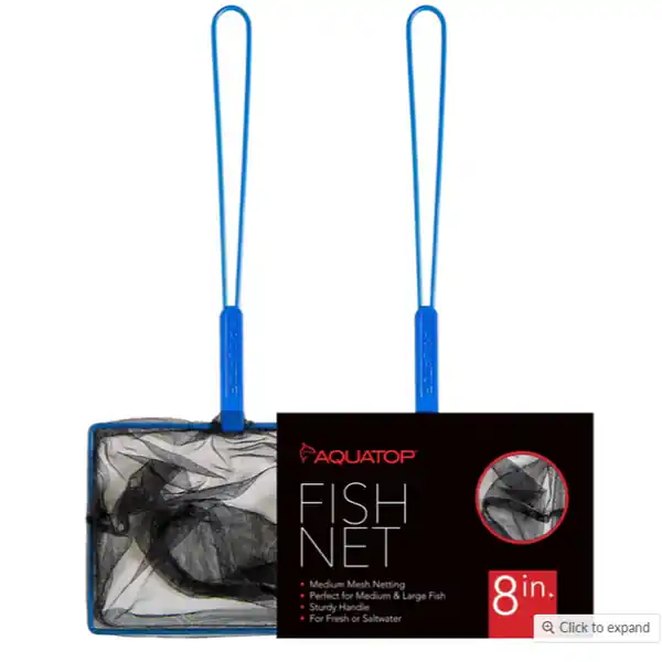 Aquatop Fish Net 8in - Reefh2o