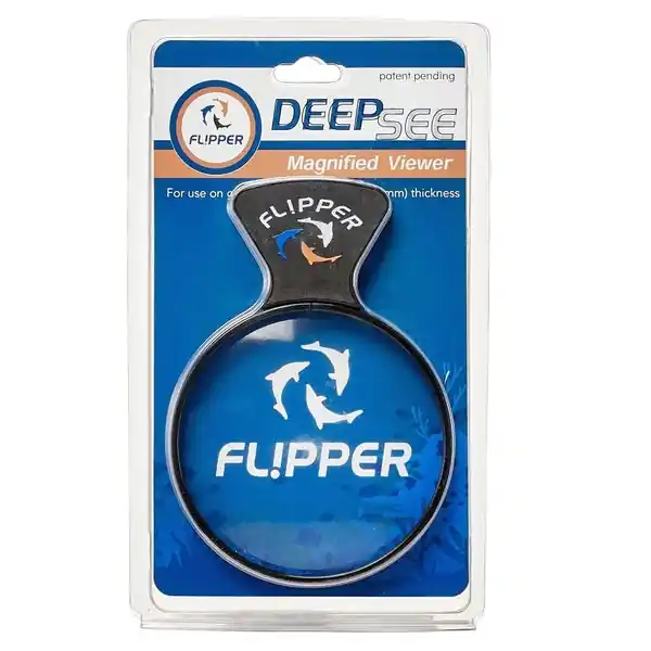 Flipper DeepSee Magnetic Aquarium Viewer 4" - Clear Choice