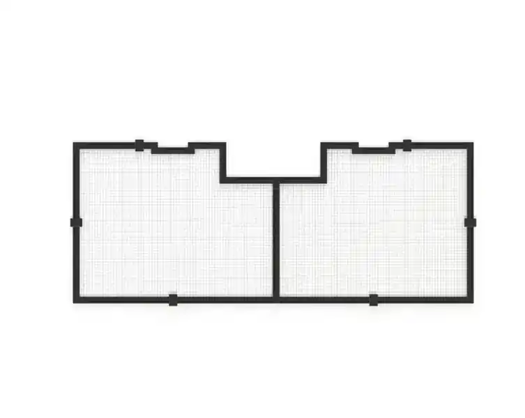 Red Sea Tank Net Screen 24" Lid Kit (incl. 1 Universal Cut Out)