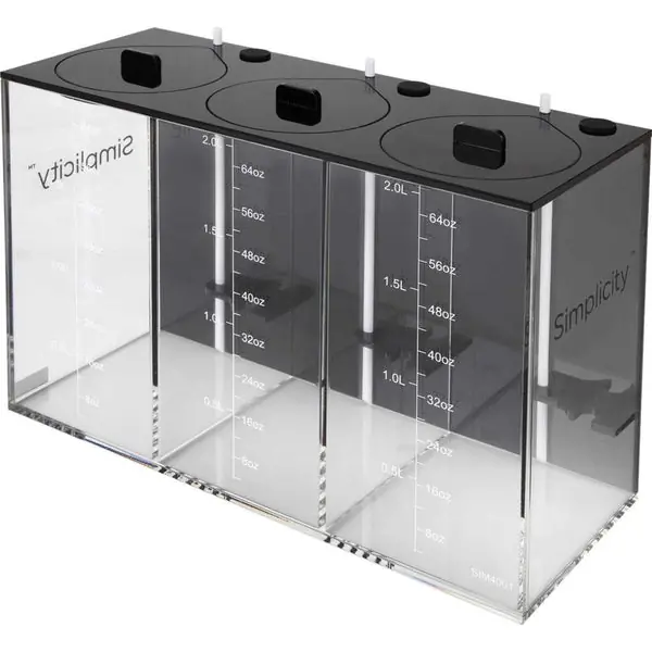 Simplicity 6L Dosing Container - 3 x 2L