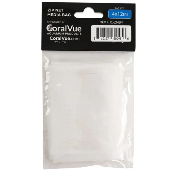 IceCap ZIp Net Media Bag 4" x 12" - CoralVue