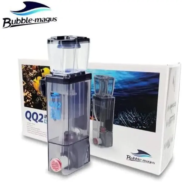 Bubble Magus QQ2 Nano Protein Skimmer – Compact and Efficient Skimmer for Small Aquariums up to 26 Gallons - BUBBLE-MAGUS