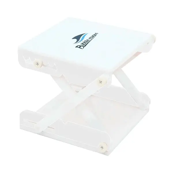 Bubble Magus Adjustable Skimmer Stand (White) – 5 Height Settings (3.93" to 6.4”), Noise-Reducing Acrylic, Perfect for Optimizing Protein Skimmer Performance in Sumps