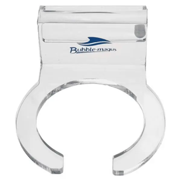 Bubble Magus 7" Pre Sump Filter Sock Holder – Premium Acrylic Mount for Reef Tank Filtration, Secure Mounting on 5mm-15mm Glass, Durable and Easy Installation
