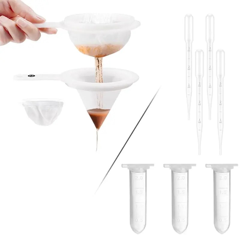 Aquarium Baby Brine Shrimp Sieve Net Kit (80 Mesh + 200 Mesh) – Essential Shrimp Hatching Tools for Aquariums - BUBBLE-MAGUS