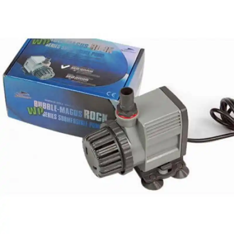 Bubble Magus WP Series (WP600-WP6000) Submersible Aquarium Pumps | Energy-Efficient, Quiet, and Reliable for for Coral Tanks and Freshwater Aquariums