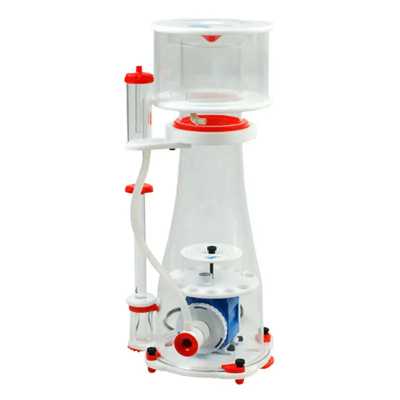 Bubble Magus BM-A9 Protein Skimmer for Saltwater Aquariums DC Needle Brush Pump for 240-400 Gallon Fish Tanks | Exceptional Protein Removal & Efficient Water Quality Purification