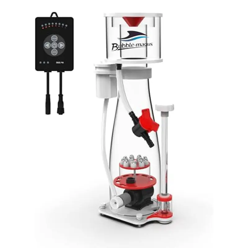 Bubble Magus B100 In-Sump DC Protein Skimmer for 50-100 Gallon Reef Aquariums – Efficient DC Pinwheel Pump, Space-Saving Design & Ultra-Quiet Operation