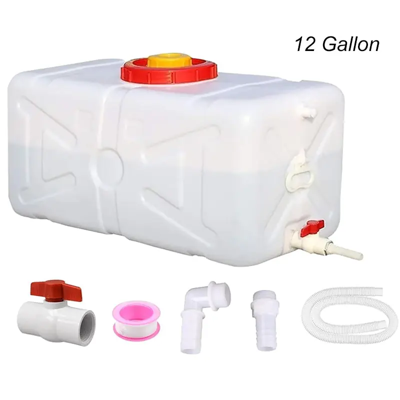 Bubble Magus 12 Gallon Aquarium Water Storage Container | Faucet-Controlled, Lightweight HDPE for Efficient Water Changes in Small to Medium Aquariums, Portable and Versatile