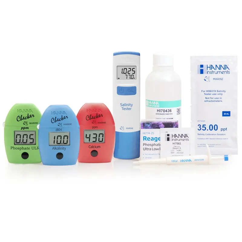 Hanna Instruments REEF‑2 – Reef Professional Kit V2 – Checker® HC