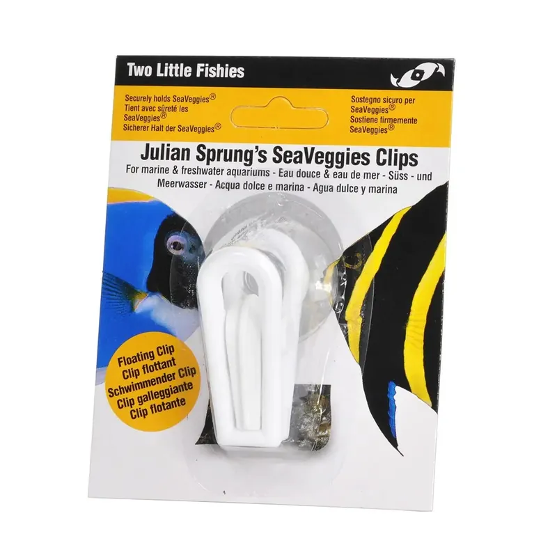 Two Little Fishies – Sea Veggies Floating Clip – Single Clip with Suction Cup