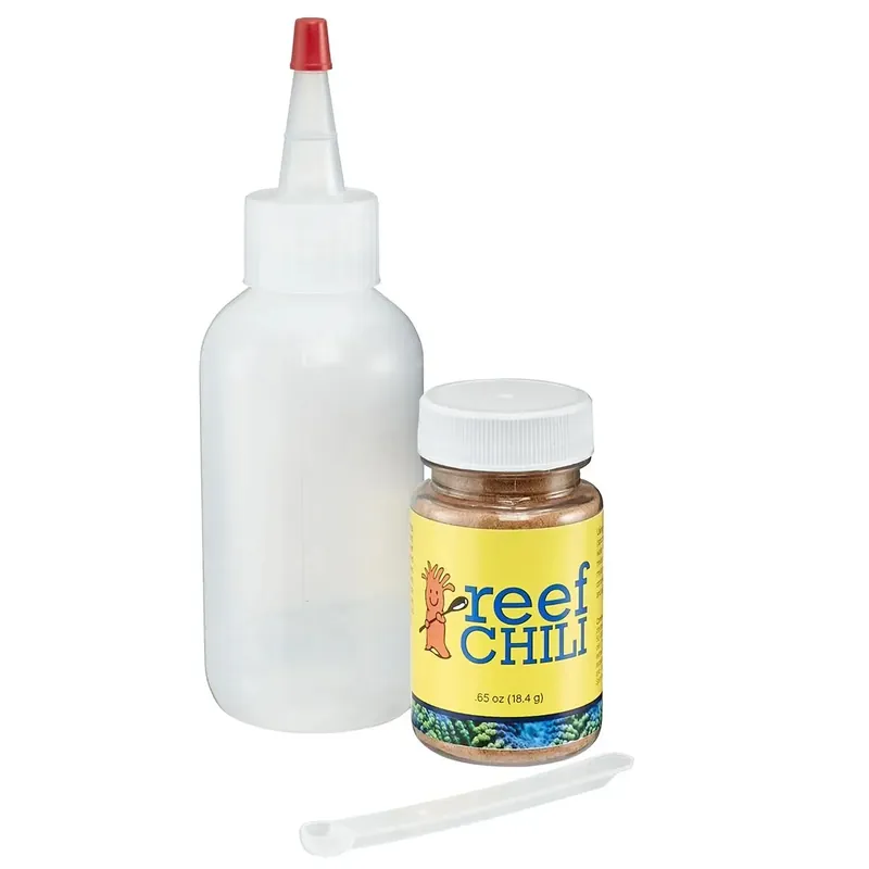 BRS – Reef Chili Coral Food 0.65 oz – Complete Coral Nutrient Blend - Bulk Reef Supply
