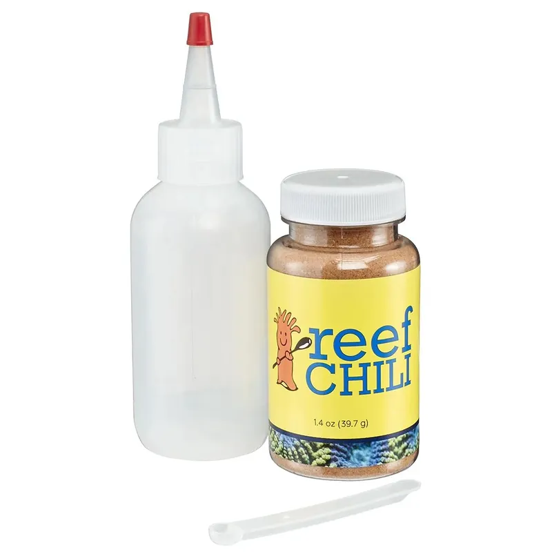 BRS – Reef Chili Coral Food 1.4 oz – Complete Coral Nutrient Blend - Bulk Reef Supply