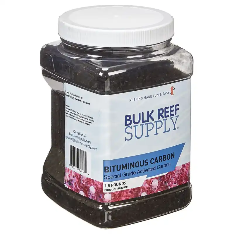 BRS – Bulk Bituminous Aquarium Carbon – 1.5 lb (½ Gallon) - Bulk Reef Supply