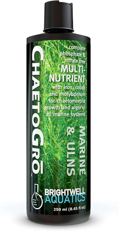 Brightwell Aquatics ChaetoGrō – Chaetomorpha Multi-Nutrient – 250 ml