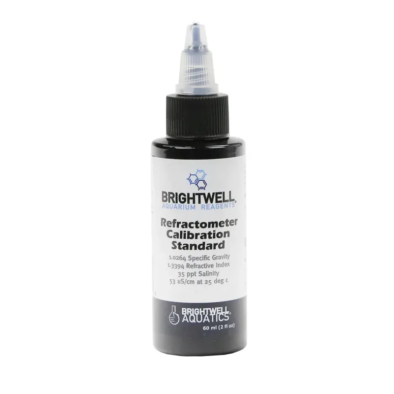 Brightwell Aquatics Refractometer & Hydrometer Calibration Standard – 60 ml