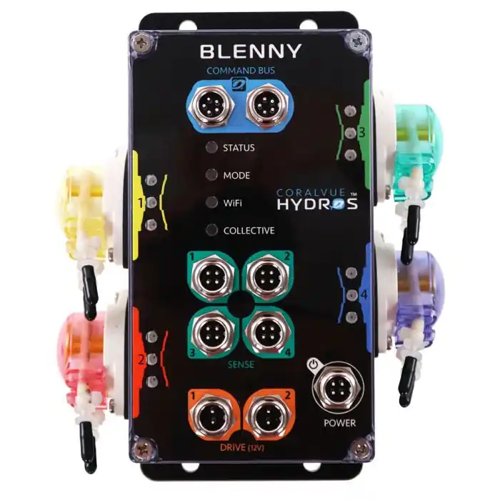 HYDROS Blenny – Smart Aquarium Controller with Four Micro-Dosing Pumps