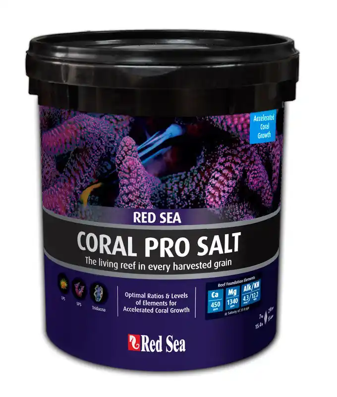 Red Sea Coral Pro Sea Salt Mix 55 Gallon Small Bucket (15.4lb)