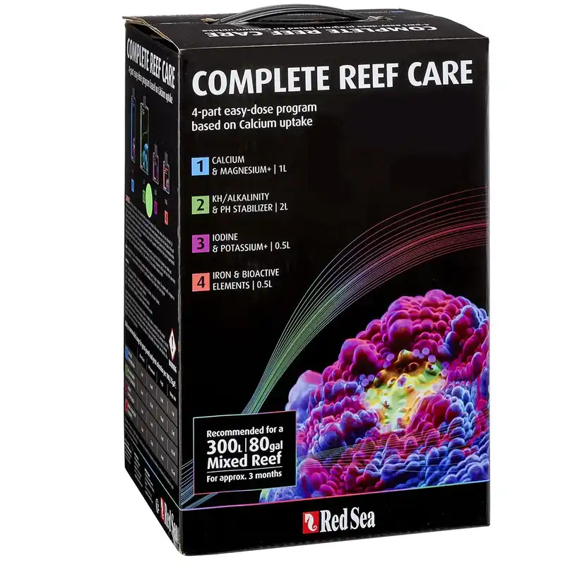 Red Sea 4-Part RCP Complete Reef Care Dosing System - Medium (300L - 80 Gal)