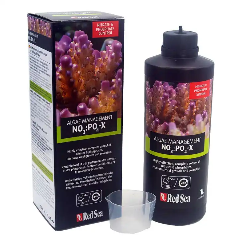 Red Sea NO3 : PO4-X NOPOX - Nitrate & Phosphate Reducer (1000 ml / 33 oz)