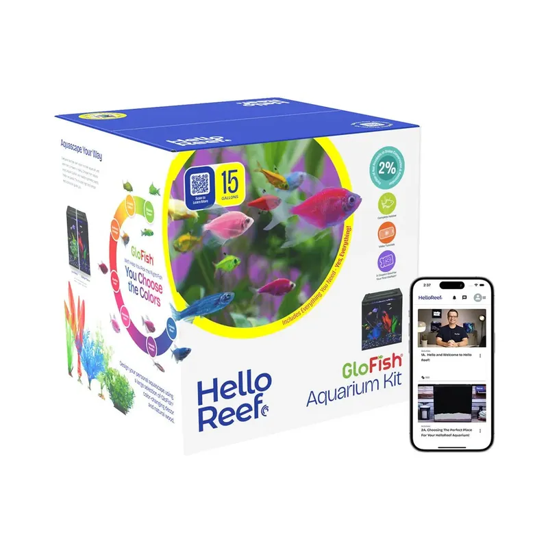 HelloReef GloFish® Aquarium Kit - Bulk Reef Supply