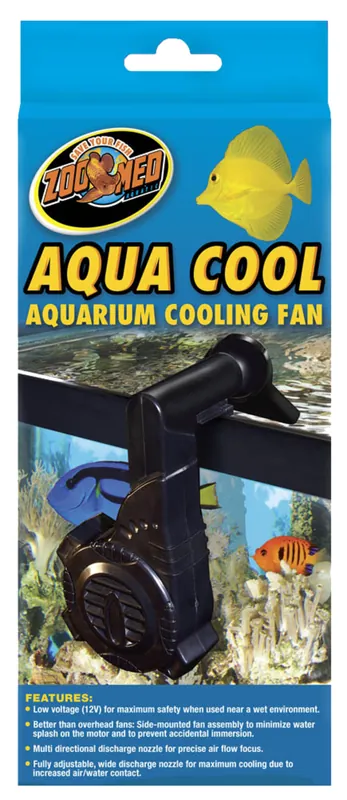 Zoo Med Aqua Cool | Adjustable Side-Mount Aquarium Cooling Fan