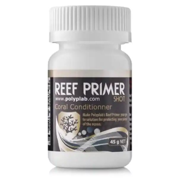 PolypLab Reef Primer Shot 45g — Single-Use Coral Dip | Saltwater Reef Treatment