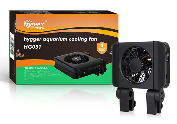 Hygger Aquarium Cooling Fan HG051 | Adjustable 2-Fan Tank Cooler